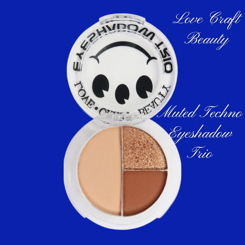 Love Craft Beauty Muted Techno Eyeshadow Trio